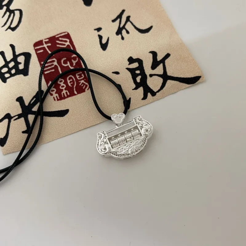Golden Kite S925 Silver Necklaces Unisex-2