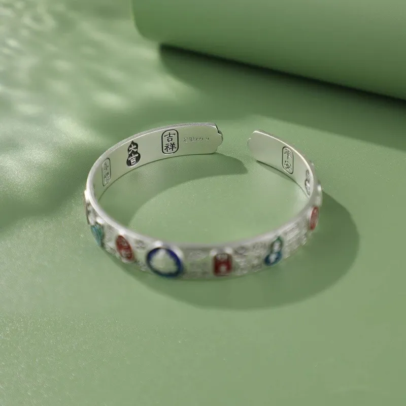 Golden Kite S999 Fine Silver Sterling Silver Bracelets Women's-2