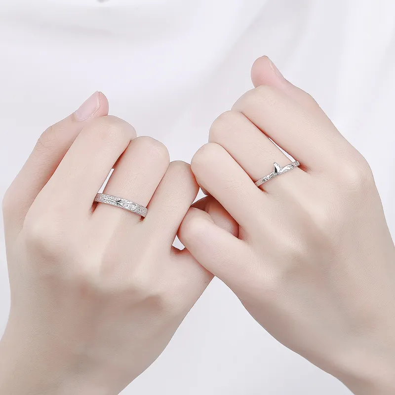 Golden Kite S999 Fine Silver Rings Unisex-11