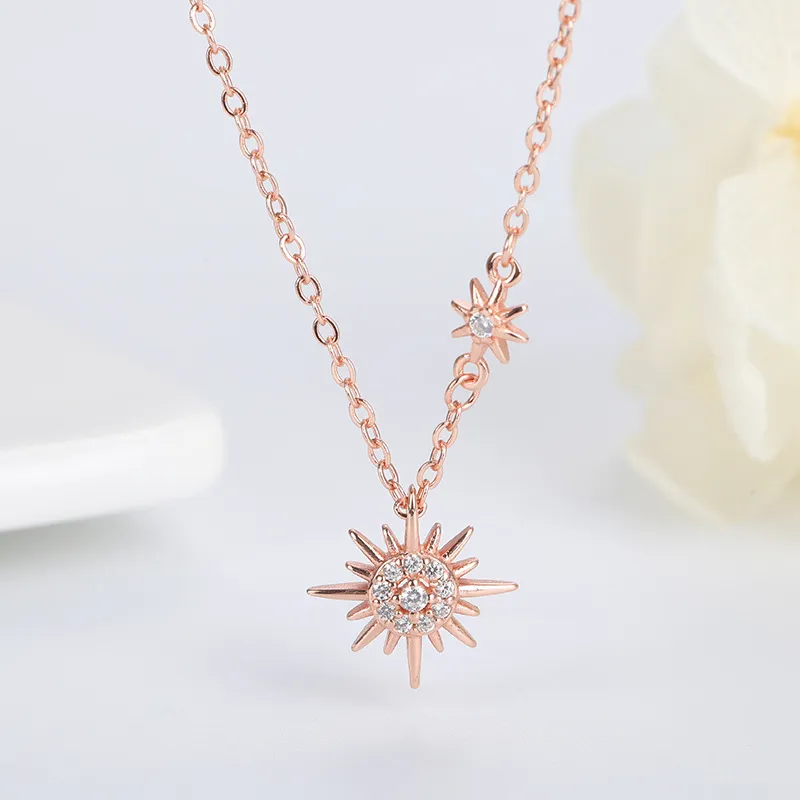 Golden Kite S925 Silver Necklaces Women's-6