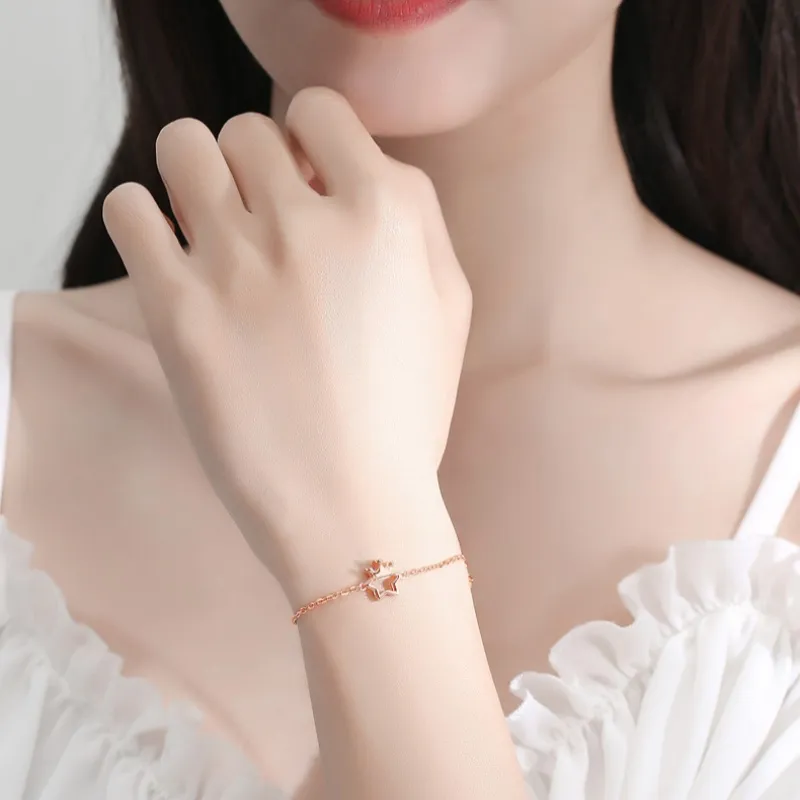 Golden Kite S925 Silver Bracelets Women's-4