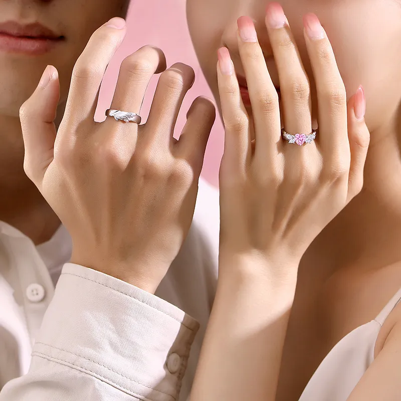 Golden Kite S925 Silver Rings Unisex-14