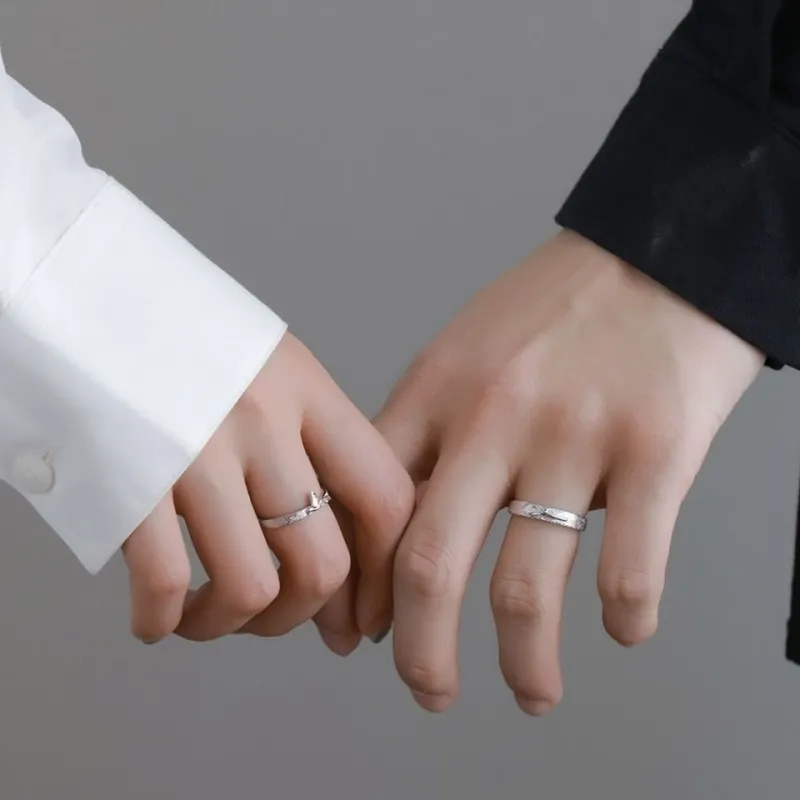 Golden Kite S999 Fine Silver Rings Unisex-9