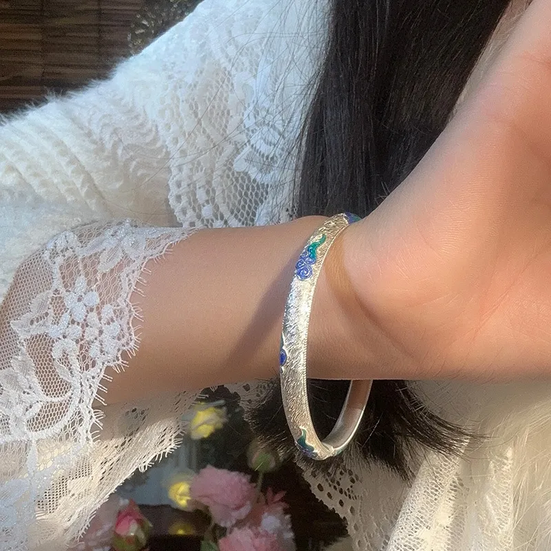Golden Kite S999 Fine Silver Sterling Silver Bracelets Women's-4