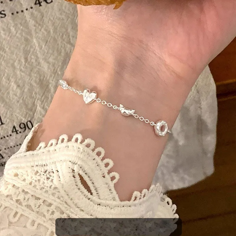 Golden Kite S999 Fine Silver Bracelets Women's-5