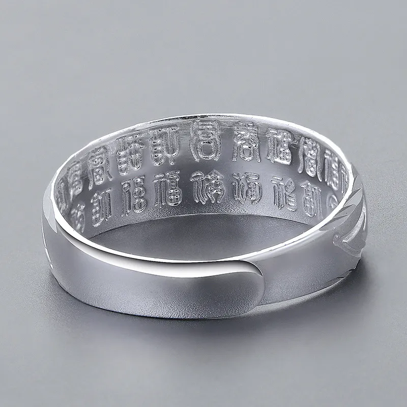 Golden Kite S999 Fine Silver Rings Men's-2