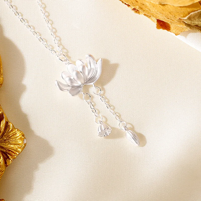 Golden Kite S999 Fine Silver Necklaces Women's-3