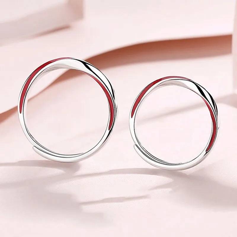 Golden Kite S999 Fine Silver Rings Unisex-5