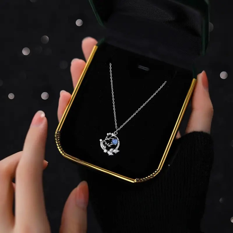 Golden Kite S925 Silver Necklaces Women's-3