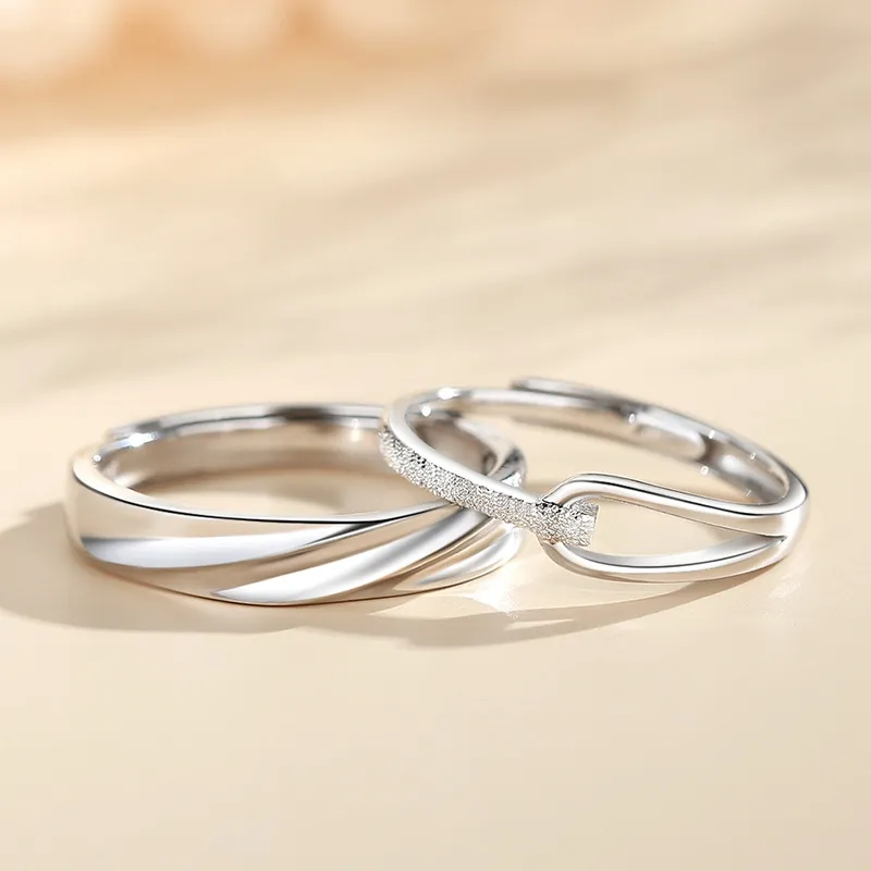 Golden Kite 925 Sterling Silver Rings Unisex-2