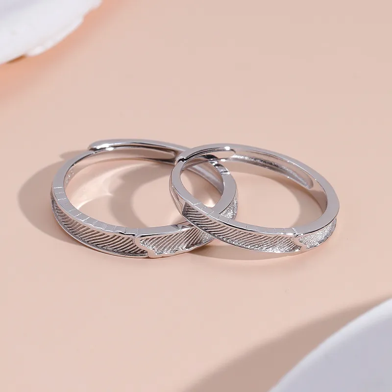 Golden Kite S999 Fine Silver Rings Unisex-1
