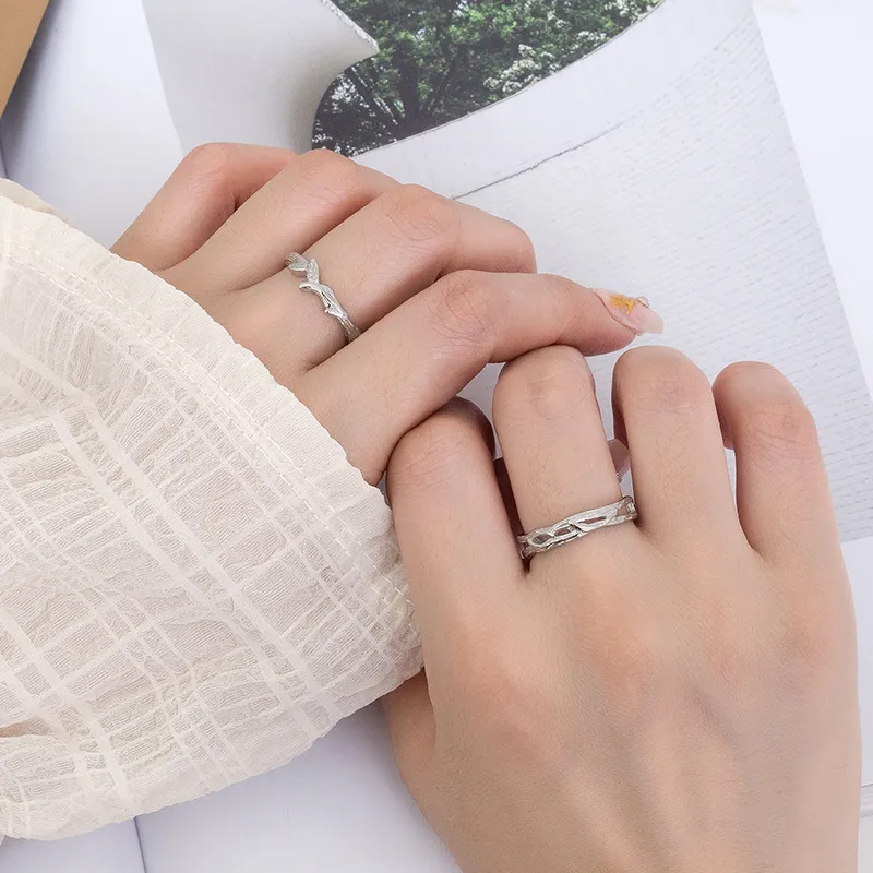 Golden Kite S999 Fine Silver Rings Unisex-15