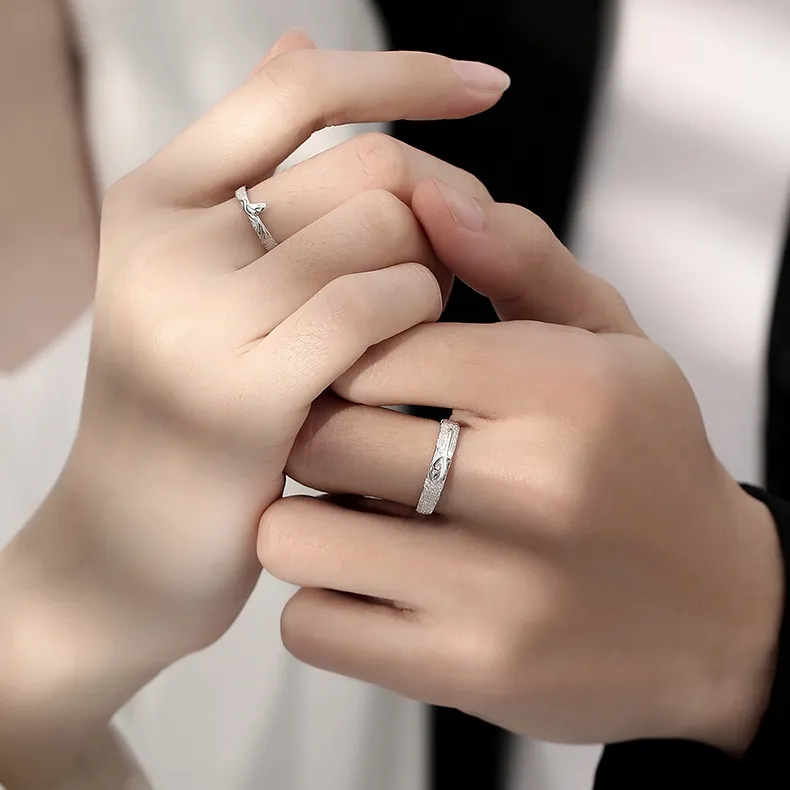 Golden Kite S999 Fine Silver Rings Unisex-8