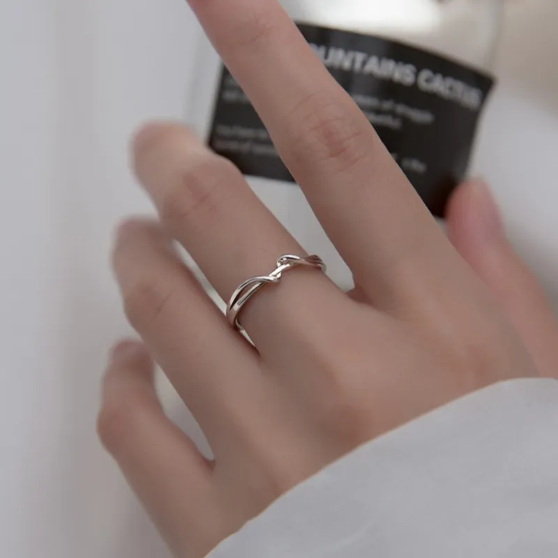 Golden Kite S999 Fine Silver Rings Unisex-1