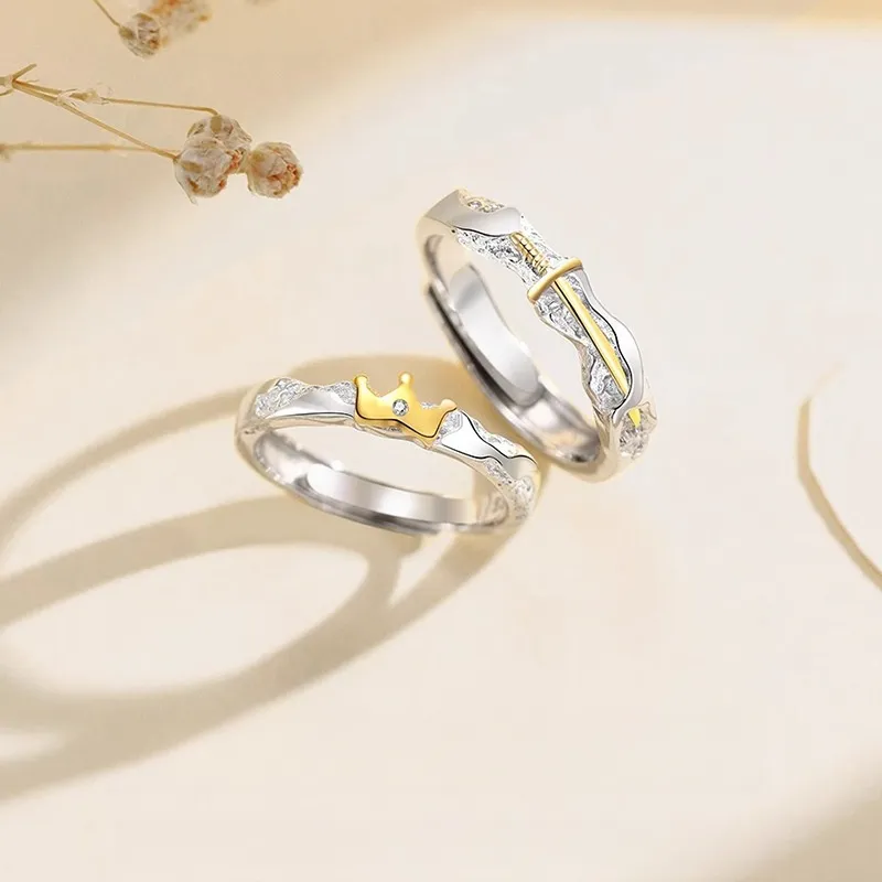 Golden Kite S925 Silver Rings Unisex-4