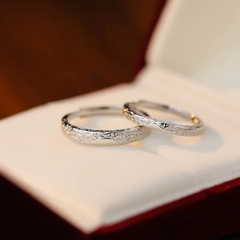 Golden Kite S999 Fine Silver Rings Unisex-5