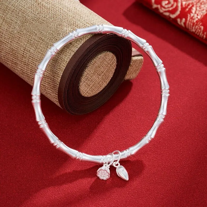 Golden Kite S999 Fine Silver Sterling Silver Bracelets Women's-2