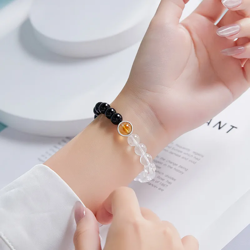 Golden Kite Crystal Jade Bracelets Unisex-3