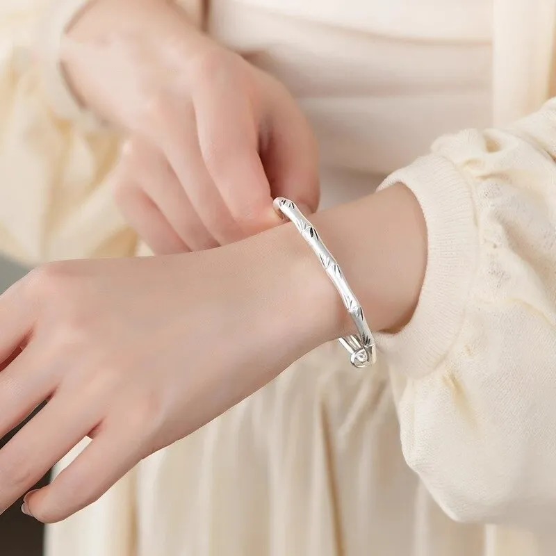 Golden Kite S999 Fine Silver Bangles Women's-9