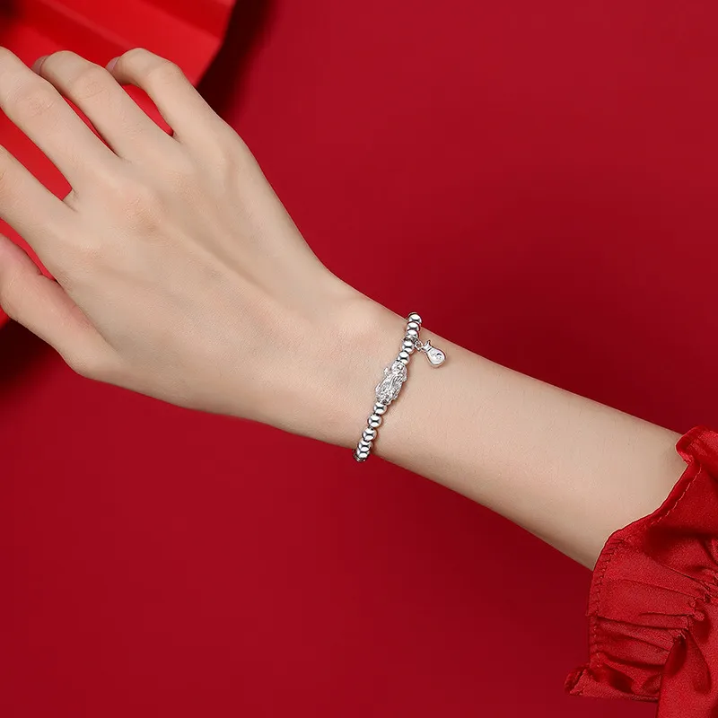 Golden Kite S999 Fine Silver Pure Silver Bracelets Unisex-4