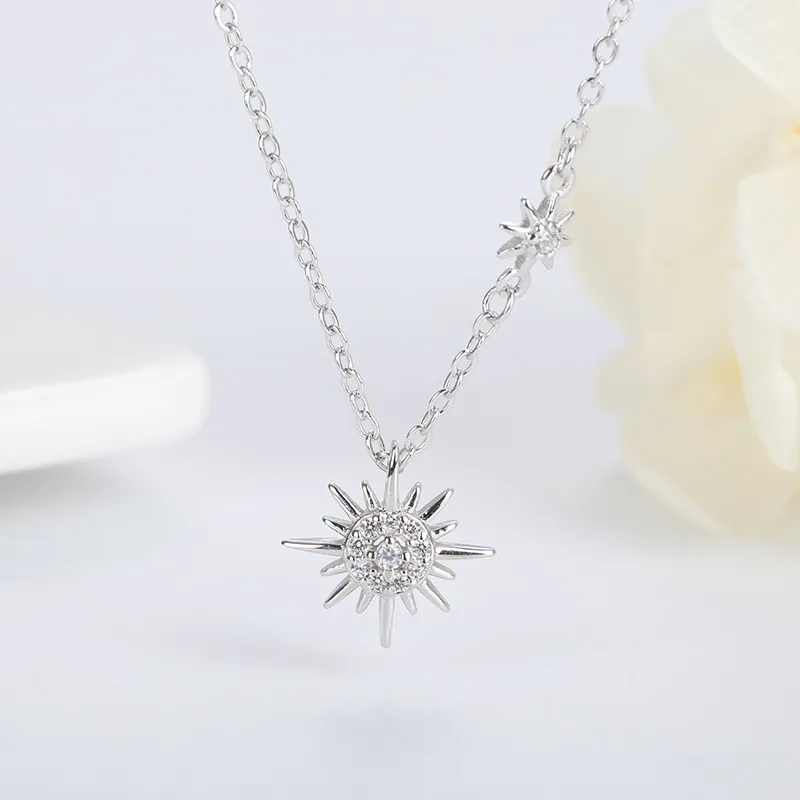 Golden Kite S925 Silver Necklaces Women's-7