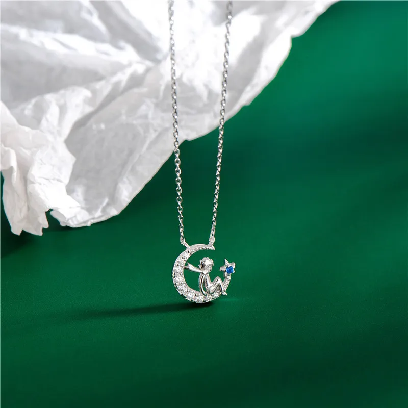 Golden Kite S925 Silver Necklaces Women's-8
