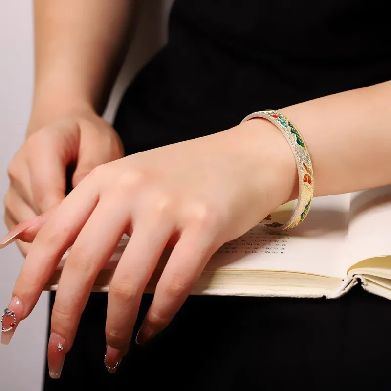 Golden Kite S999 Fine Silver Bangles Women's-4