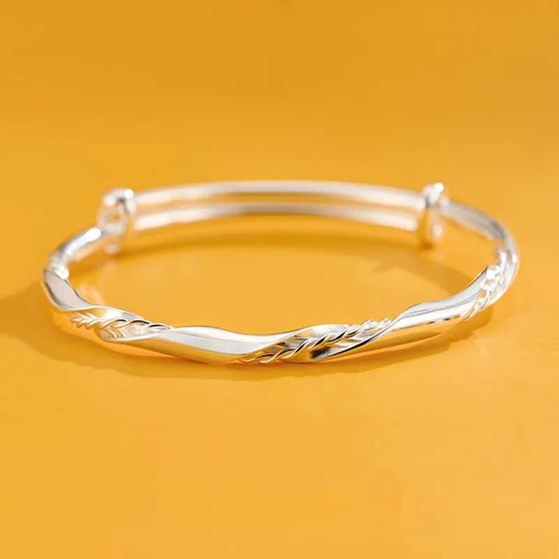 Golden Kite S999 Fine Silver Sterling Silver Bracelets Women's-2