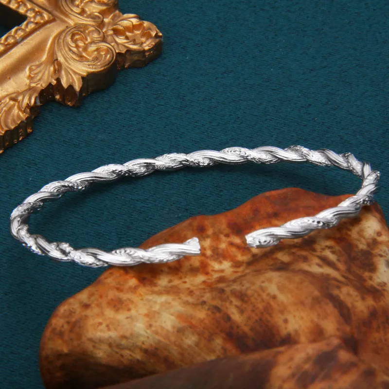 Golden Kite S925 Silver Bangles Women's-1