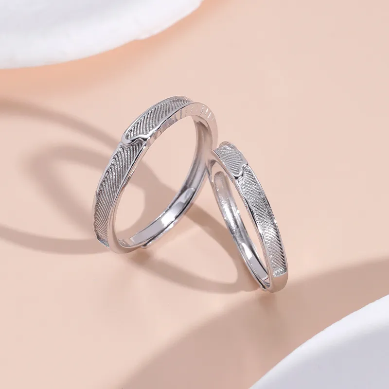 Golden Kite S999 Fine Silver Rings Unisex-8