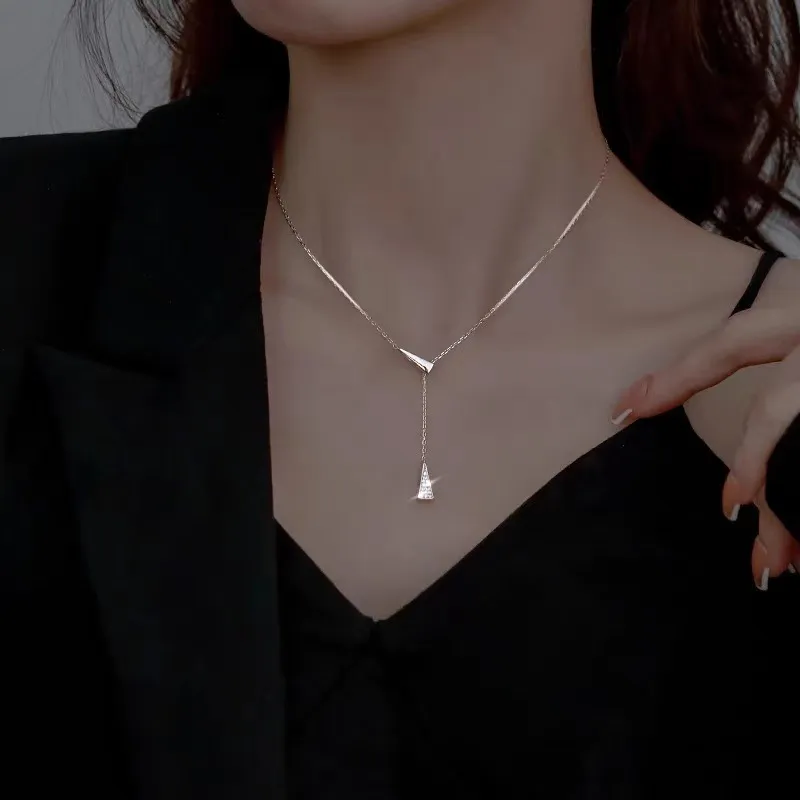 Golden Kite S925 Silver Necklaces Women's-8