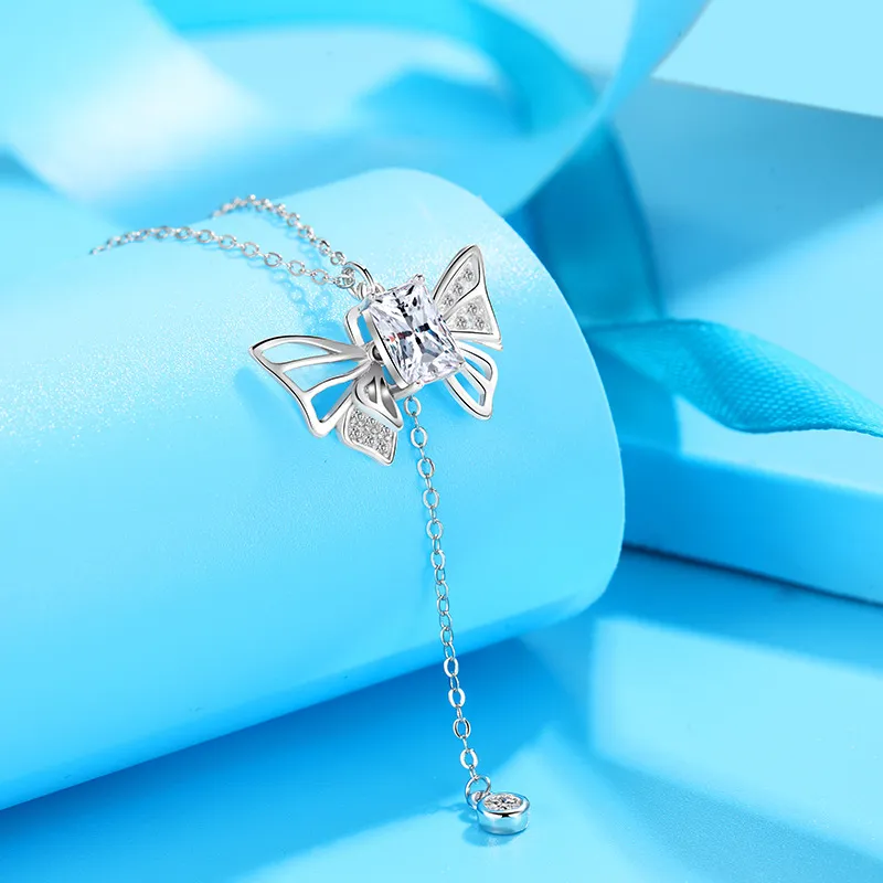 Golden Kite S925 Silver Necklaces Women's-1