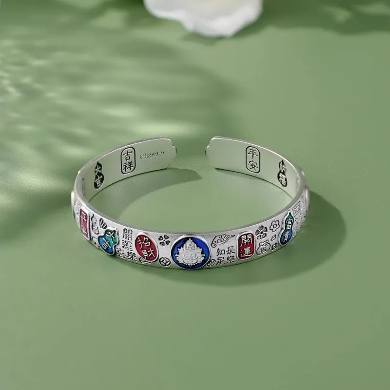 Golden Kite S999 Fine Silver Sterling Silver Bracelets Women's-4