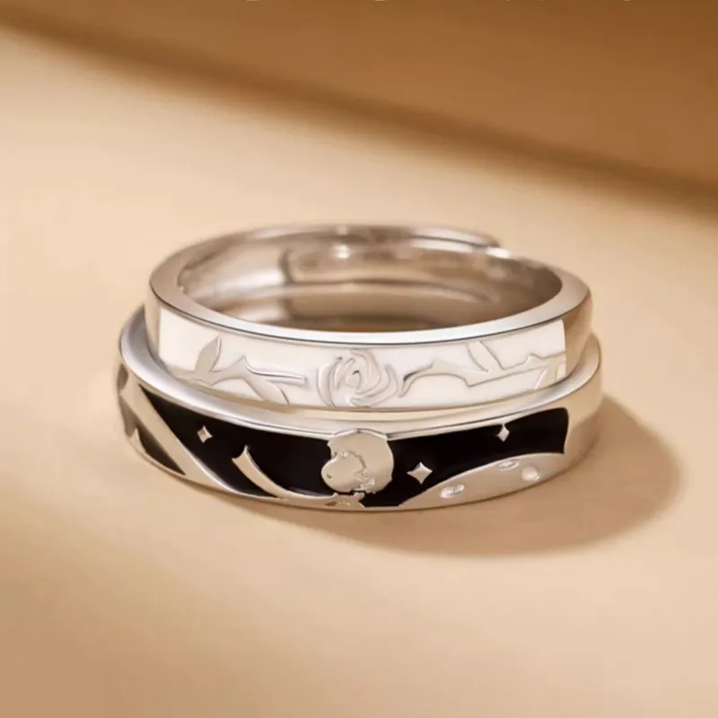 Golden Kite S999 Fine Silver Rings Unisex-7