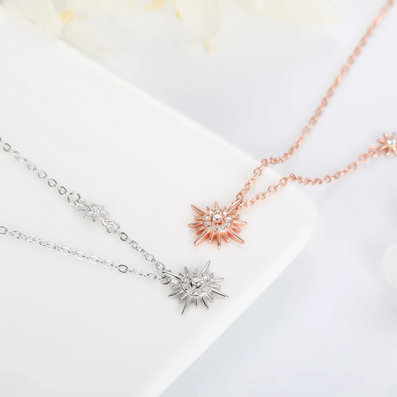 Golden Kite S925 Silver Necklaces Women's-8