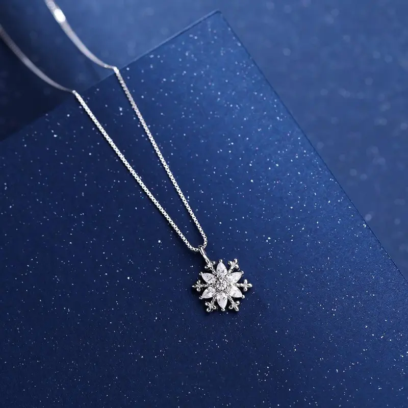 Golden Kite S925 Silver Necklaces Women's-1