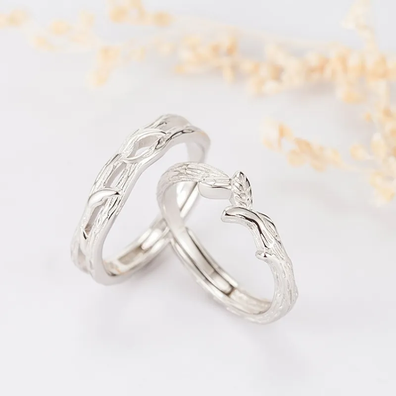 Golden Kite S999 Fine Silver Rings Unisex-11