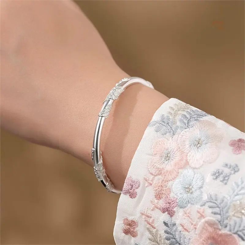 Golden Kite S999 Fine Silver Sterling Silver Bracelets Women's-3