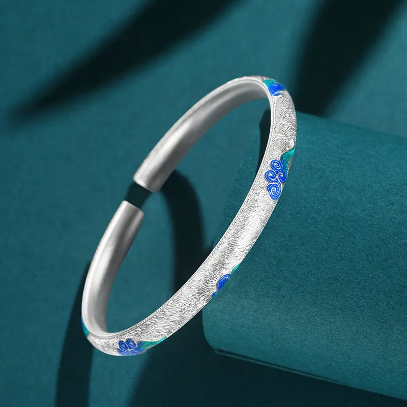 Golden Kite S999 Fine Silver Sterling Silver Bracelets Women's-3