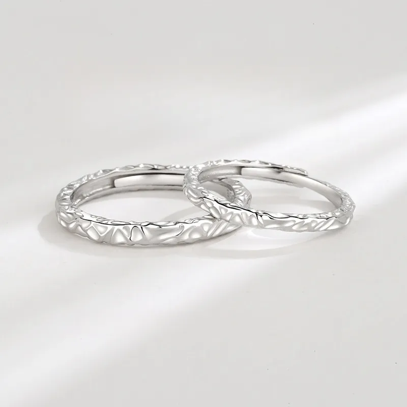 Golden Kite S999 Fine Silver Rings Unisex-6