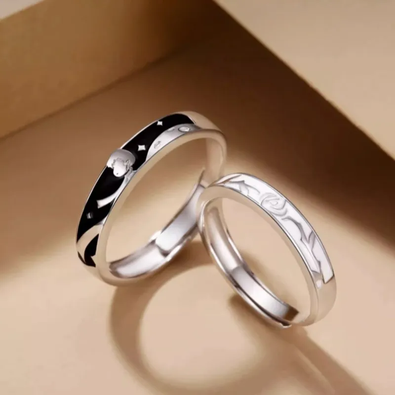Golden Kite S999 Fine Silver Rings Unisex-11