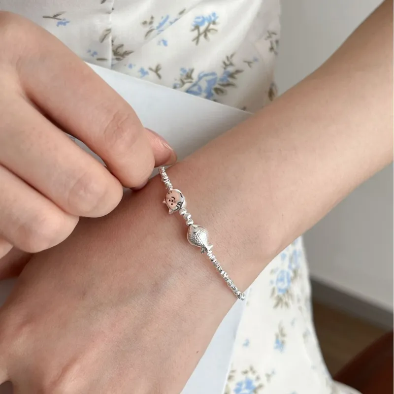 Golden Kite S925 Silver Bracelets Women's-4