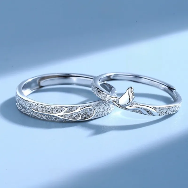 Golden Kite S999 Fine Silver Rings Unisex-6