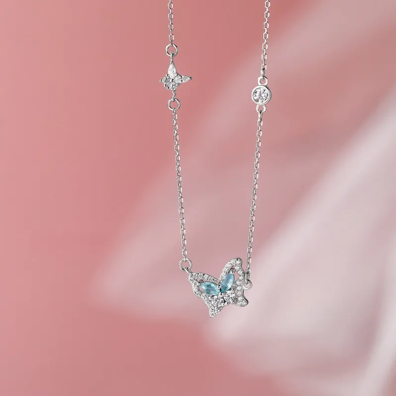 Golden Kite S925 Silver Necklaces Women's-2