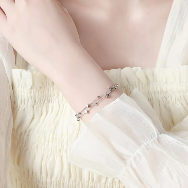 Golden Kite S925 Silver Bracelets Women's-5