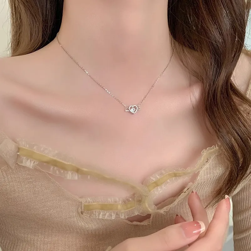Golden Kite S925 Silver Necklaces Women's-4