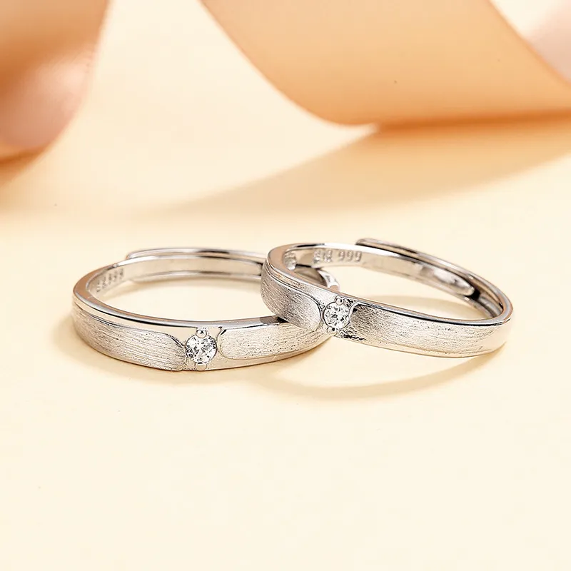 Golden Kite S999 Fine Silver Rings Unisex-2