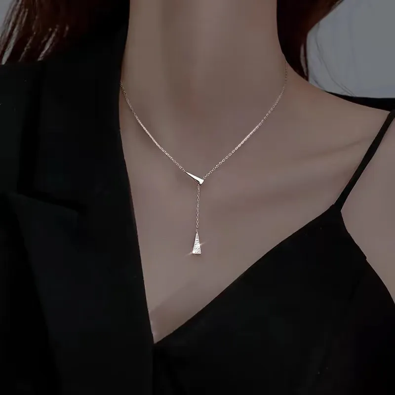 Golden Kite S925 Silver Necklaces Women's-4