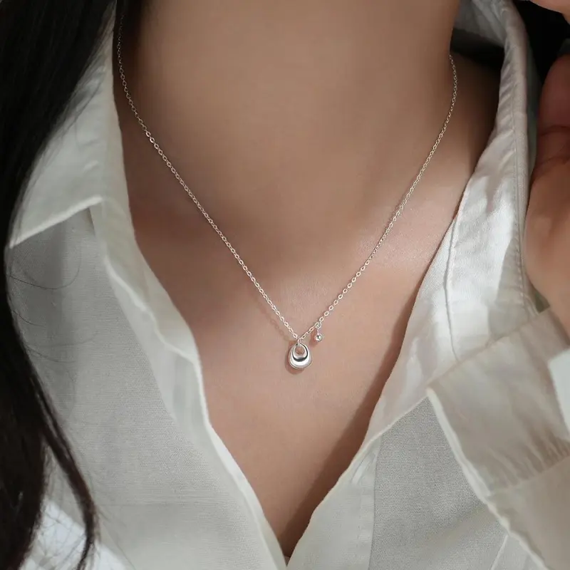 Golden Kite S999 Fine Silver Necklaces Women's-4