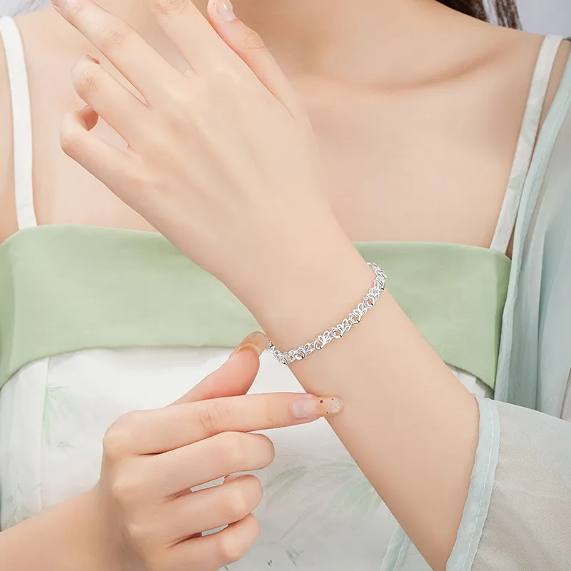 Golden Kite S999 Fine Silver Bracelets Women's-4